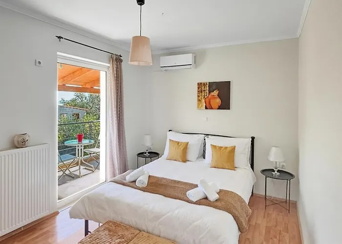 Lägenhet Spacious 3bd In Lefkakia, Nafplio *